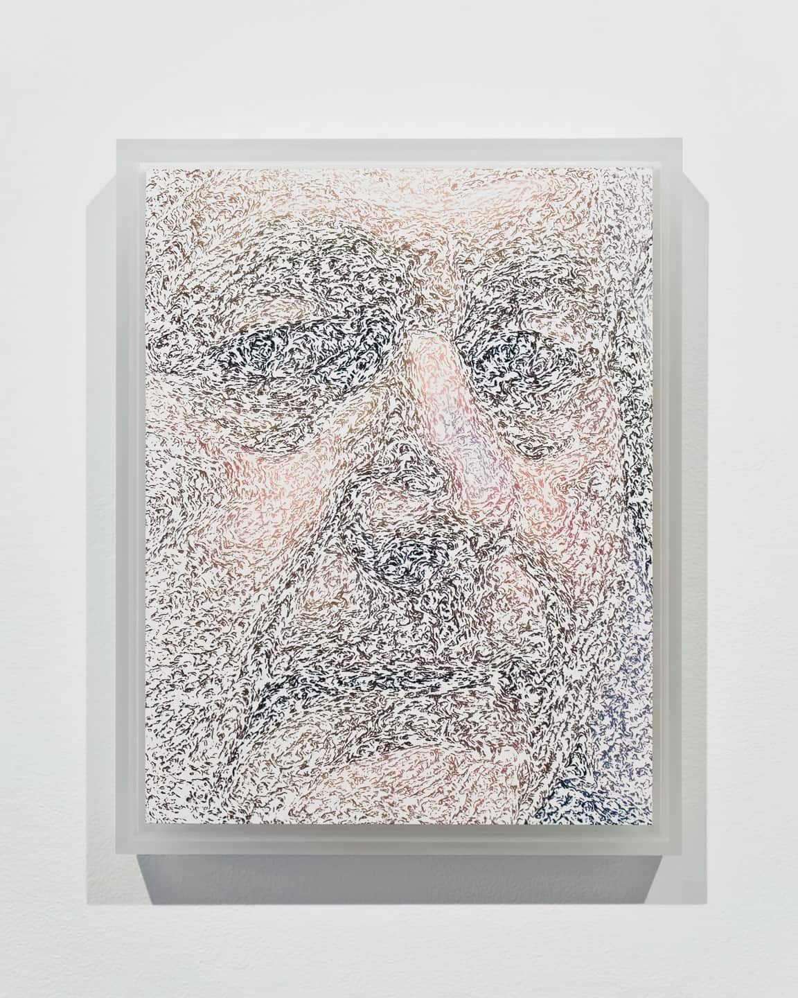 Alex Fischer, A General Impression, 2013-03-19 8&frac12; &times; 11 inch giclee framed