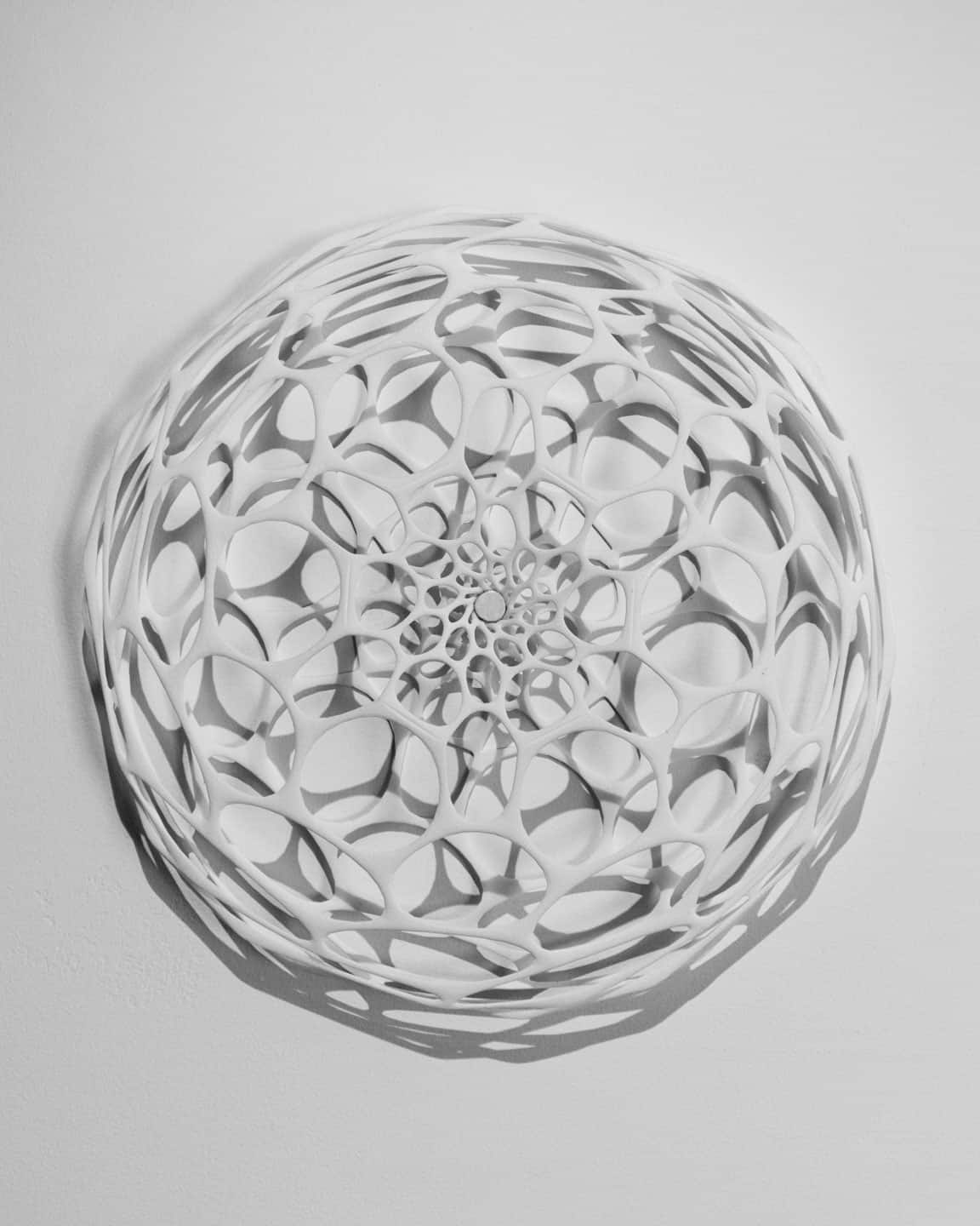 Alex Fischer, Nervous System Preserver, 2013 nylon 3d sculpture