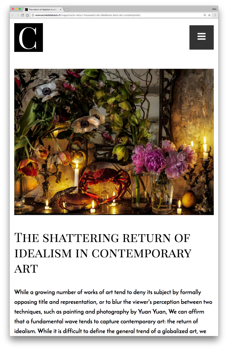 Installation view, Shattering Return of Idealism, 2017