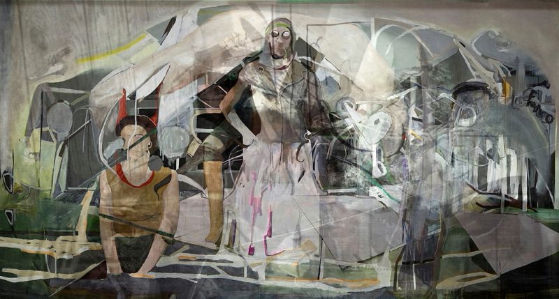 Apropos Creo, 20090313, digital image of acrylic on canvas