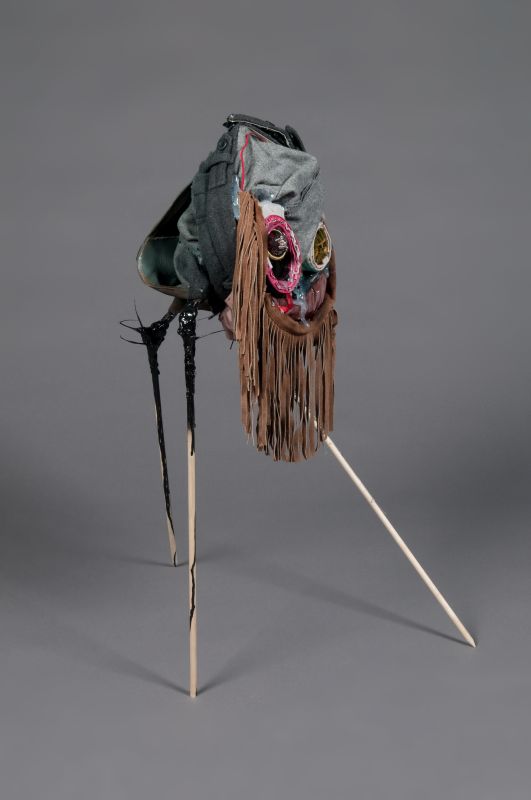 Spider From Venus, 20100309, 32 × 16 × 13 in (813 × 406 × 330 mm), digital image of mixed sculpture
