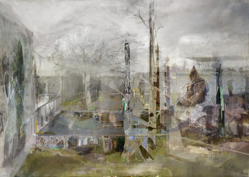 Ground, 20100313, 30½ × 22 in (775 × 559 mm), digital image of matte giclée