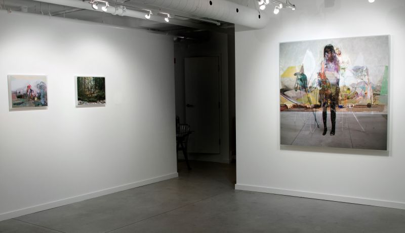 Installation view, Smarter Today, 20101029 — Bring Home the Bacon, Figure Head
