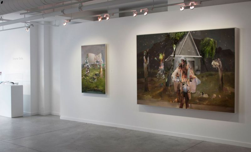 Installation view, Smarter Today, 20101029 — The Invisible Man Returns, Cookes Cape