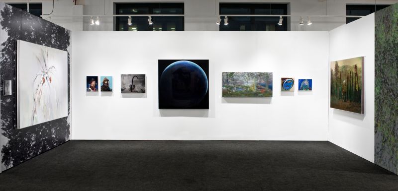 Installation view, VOLTA NY, Booth F6: Alex Fischer, 2012