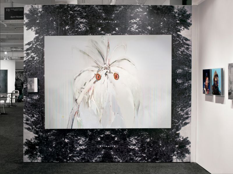 Installation view, VOLTA NY, Booth F6: Alex Fischer, 2012