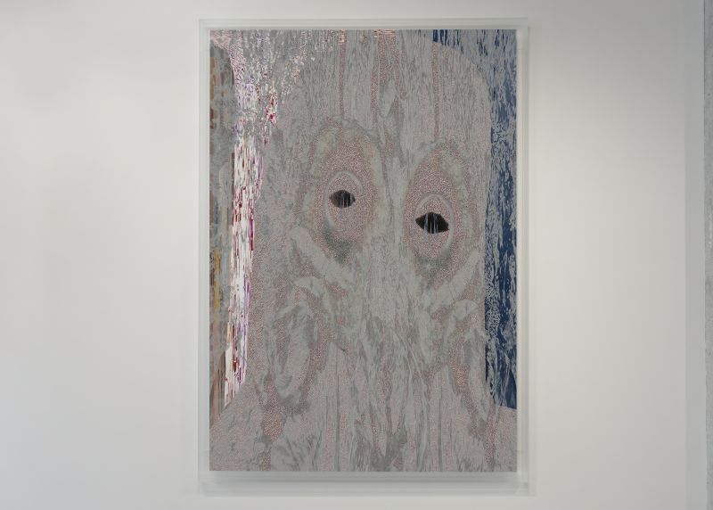 Installation view, Beyond The Fall, Galerie Bigué Art Contemporain, 20120509