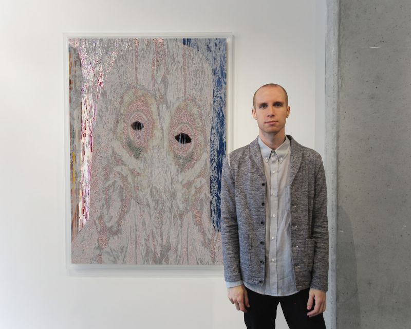 Installation view, Beyond The Fall, Galerie Bigué Art Contemporain, 20120509