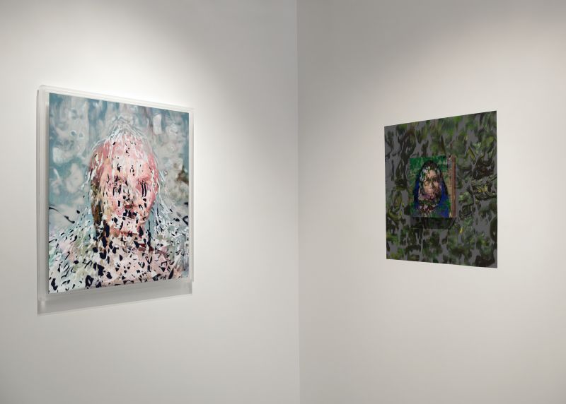 Installation view, Beyond The Fall, Galerie Bigué Art Contemporain, 20120509