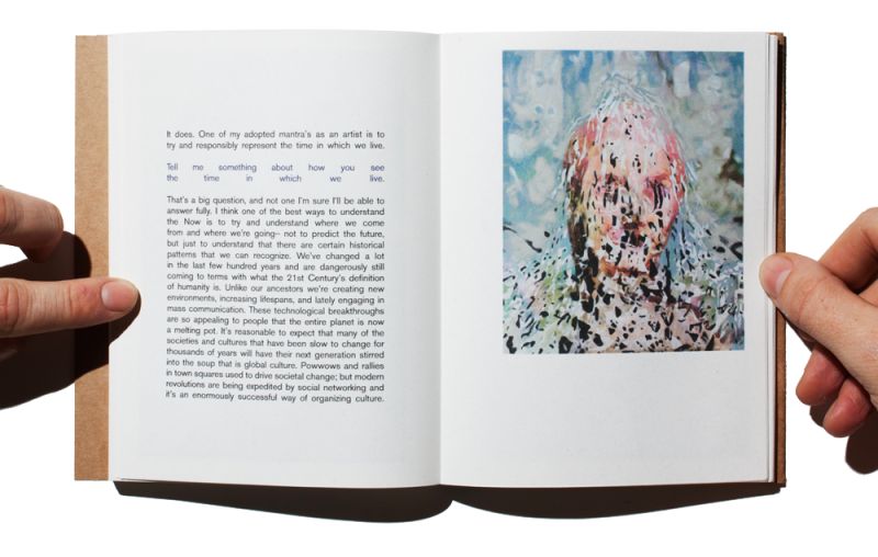 Installation view, Mossless, Issue 2, 20120901