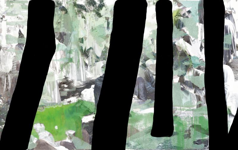Markered Market, 20131022, 18 × 29 in (457 × 737 mm), digital image of matte giclée