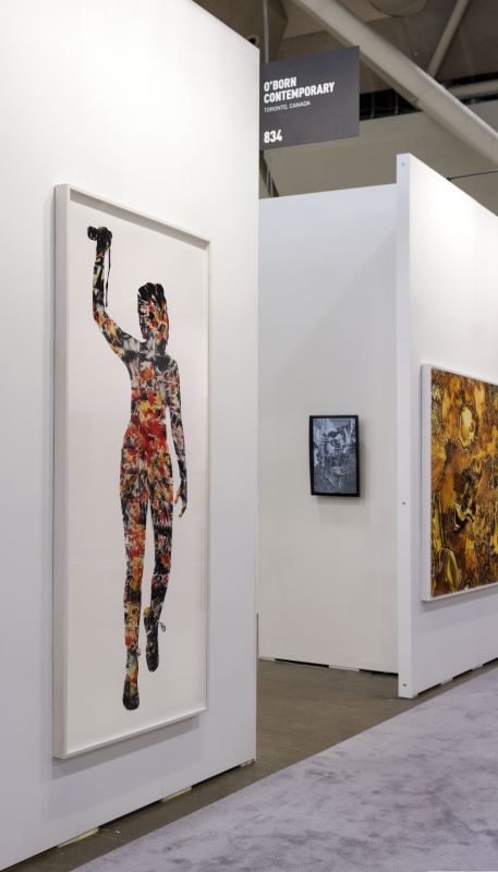 Installation view, O'Born Contemporary at Art Toronto 2014, 20141001