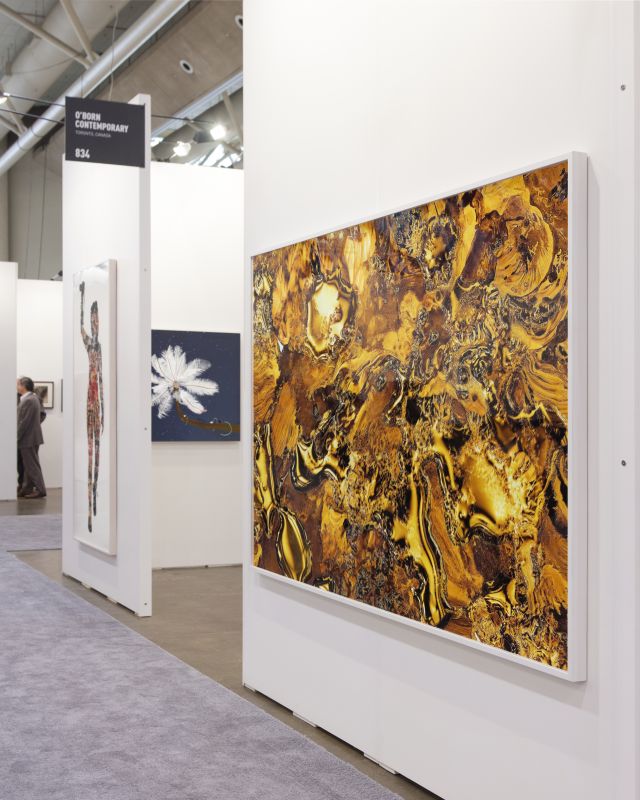 Installation view, O'Born Contemporary at Art Toronto 2014, 20141001