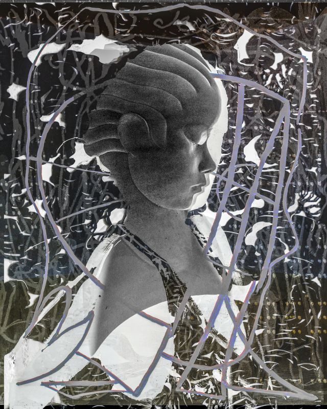 Night Outside, 20160129, 30 × 24 in (762 × 610 mm), digital image of matte giclée