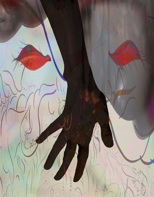 Look Out Lucinda, 20160804, 11 × 14 in (279 × 356 mm), digital image of matte giclée
