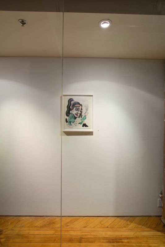 Installation view, Bending Towards the Sun, 20190401