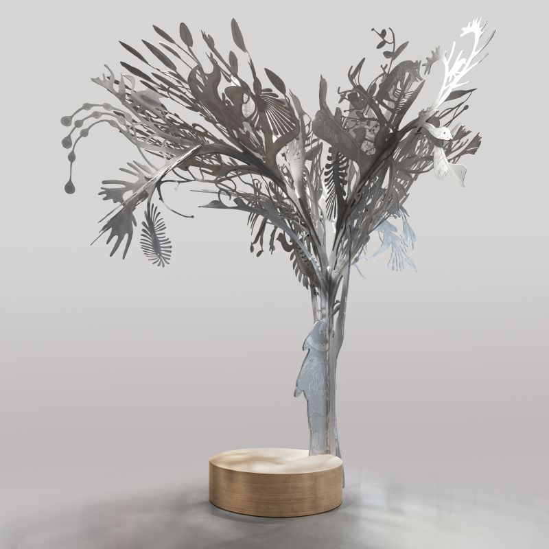 Installation view, Story Tree, 2020