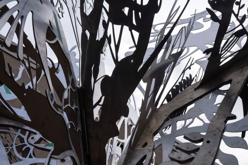 Installation view, Story Tree, 2020