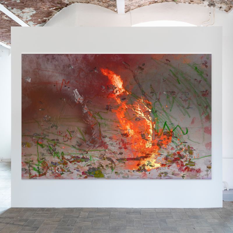 Untitled 200419, 60 × 90 in (1524 × 2286 mm), digital image of matte giclée