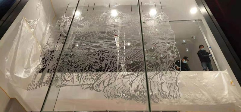 Installation view, ᐃᒻᒪᕕᒻᒥ Upon the Sea 海上, 2020