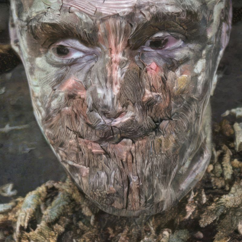 Alex Fischer, Gwynplaine has a permanent smile carved on his face by the King 01 artwork, 20230322