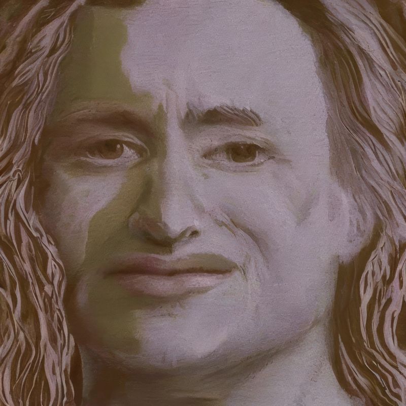 Alex Fischer, Gwynplaine has a permanent smile carved on his face by the King 02 artwork, 20230322
