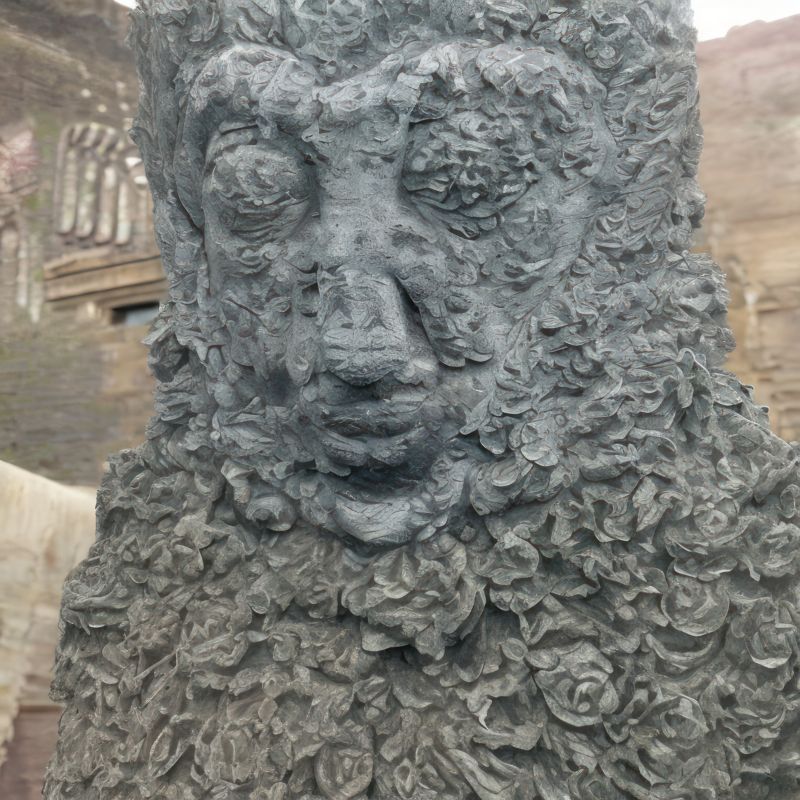 Alex Fischer, Gwynplaine has a permanent smile carved on his face by the King 11 artwork, 20230322