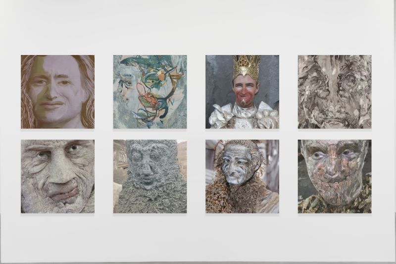 Installation view, Gwynplaine has a permanent smile carved on his face by the King, 20230301