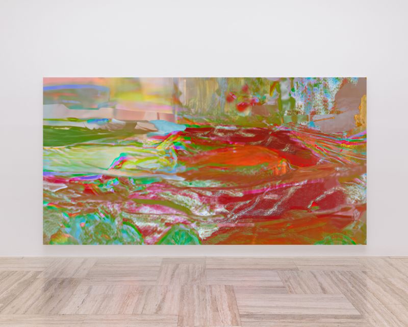 From a hypermetropic dream where everything earthy blew by bleary and distant galaxies became grit-sharp, 20251011, digital image