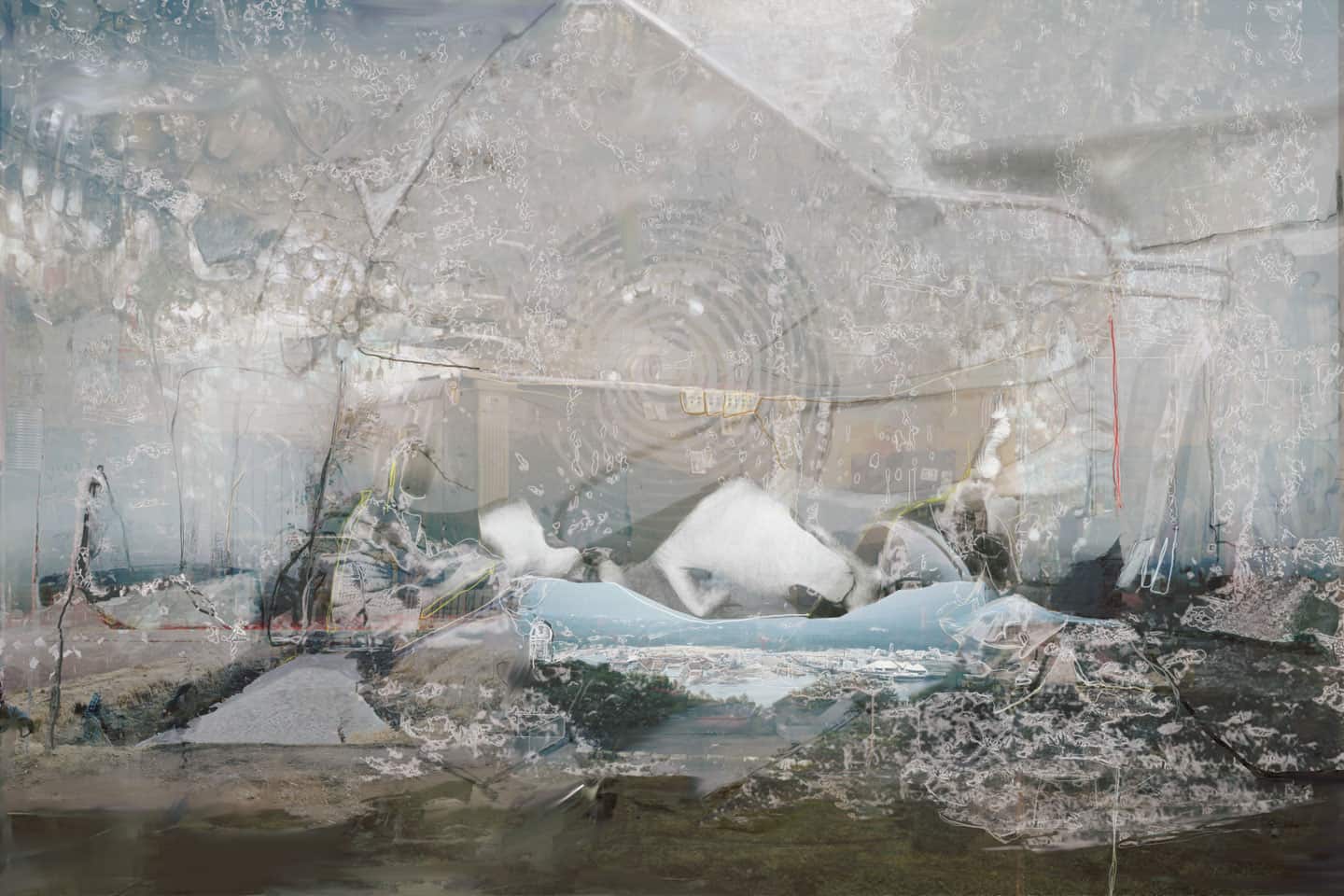 Alex Fischer, Jeff Wall dug me a Mountain, 2008, 36&times;54 inch matte giclee