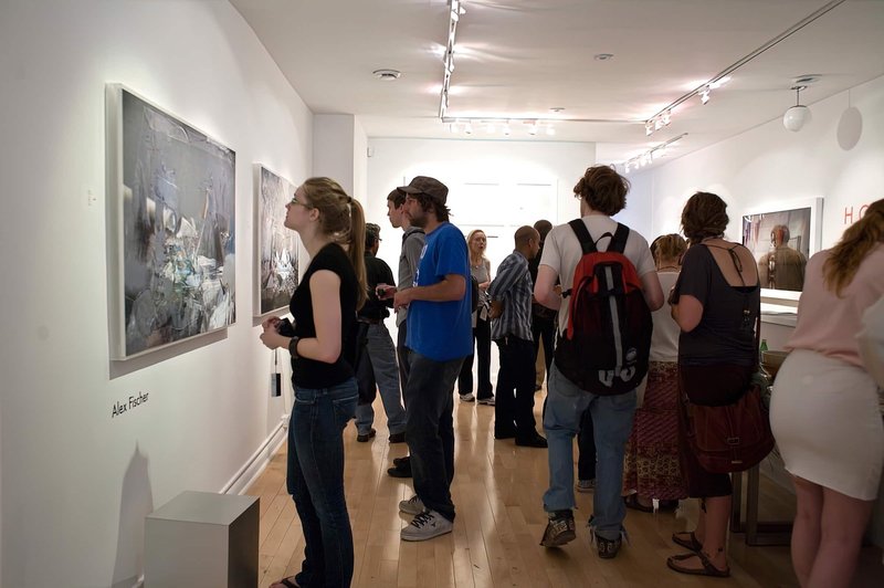 2009-07-02 install photo 05 HOT, O'Born Contemporary, Toronto, Canada