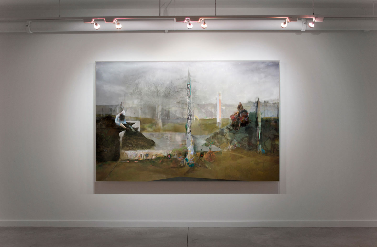 Alex Fischer, Three Fates, 2010 installed in 'Smarter Today' at O'Born Contemporary