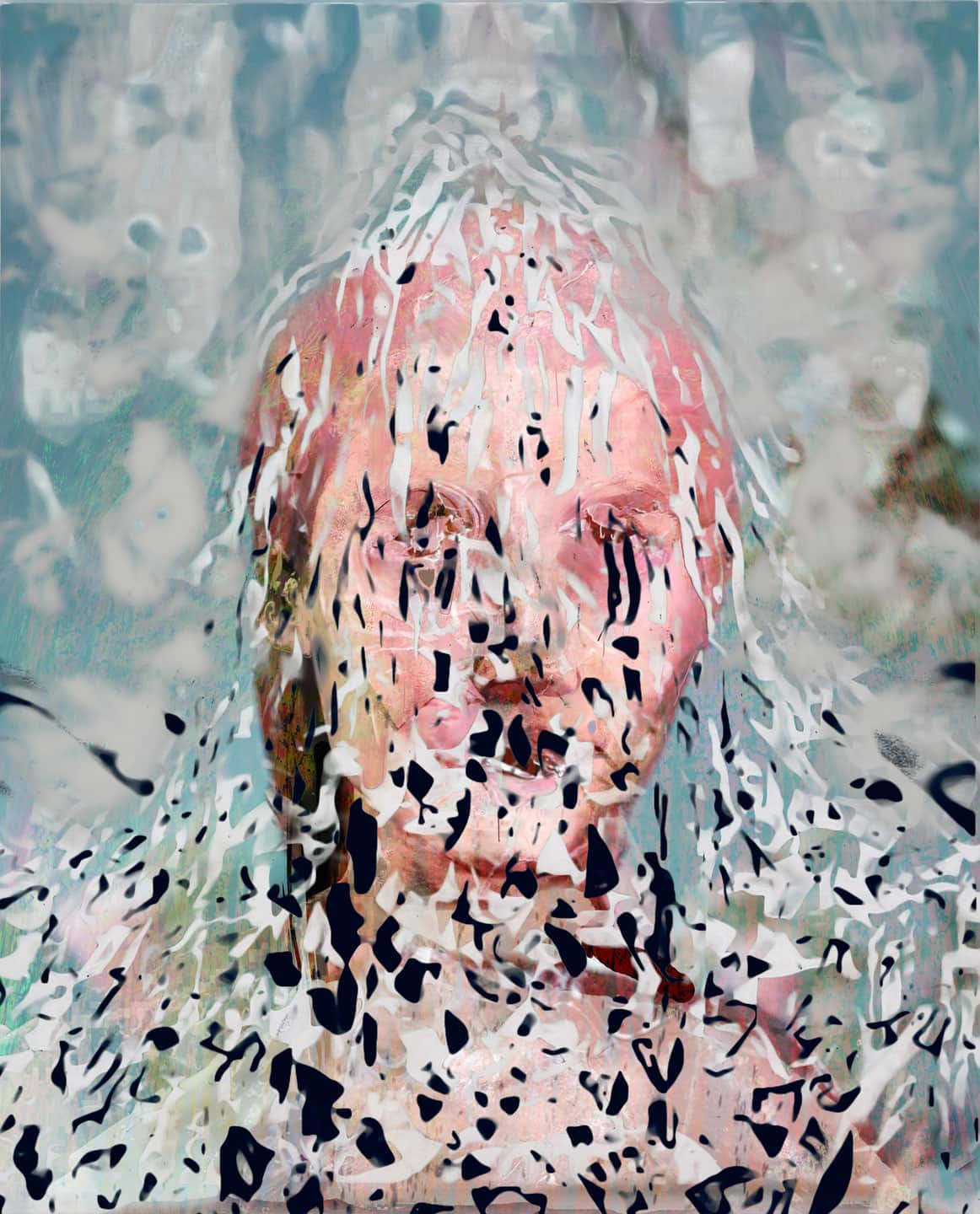 Alex Fischer, Adobe Mask, 2012, 27&frac78;&times;22&frac12; inch digital lightjet