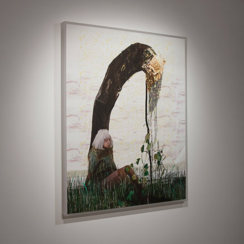 2013-10-19 install photo 24 Alex Fischer, Dry Pixels and Wet Molecules, O'Born Contemporary, Toronto, Canada