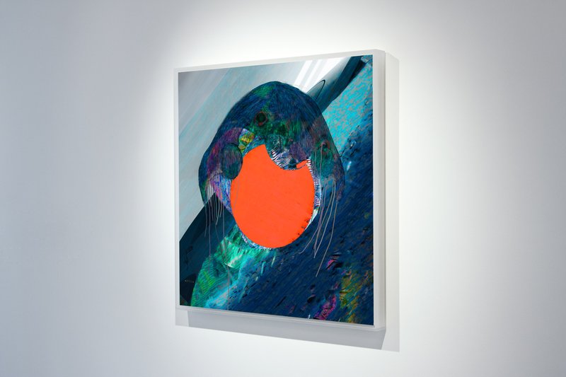 2013-10-19 install photo 34 Alex Fischer, Dry Pixels and Wet Molecules, O'Born Contemporary, Toronto, Canada