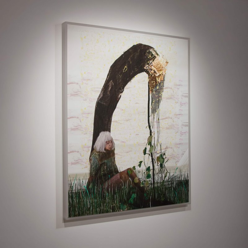 2013-10-19 install photo 24 Alex Fischer, Dry Pixels and Wet Molecules, O'Born Contemporary, Toronto, Canada