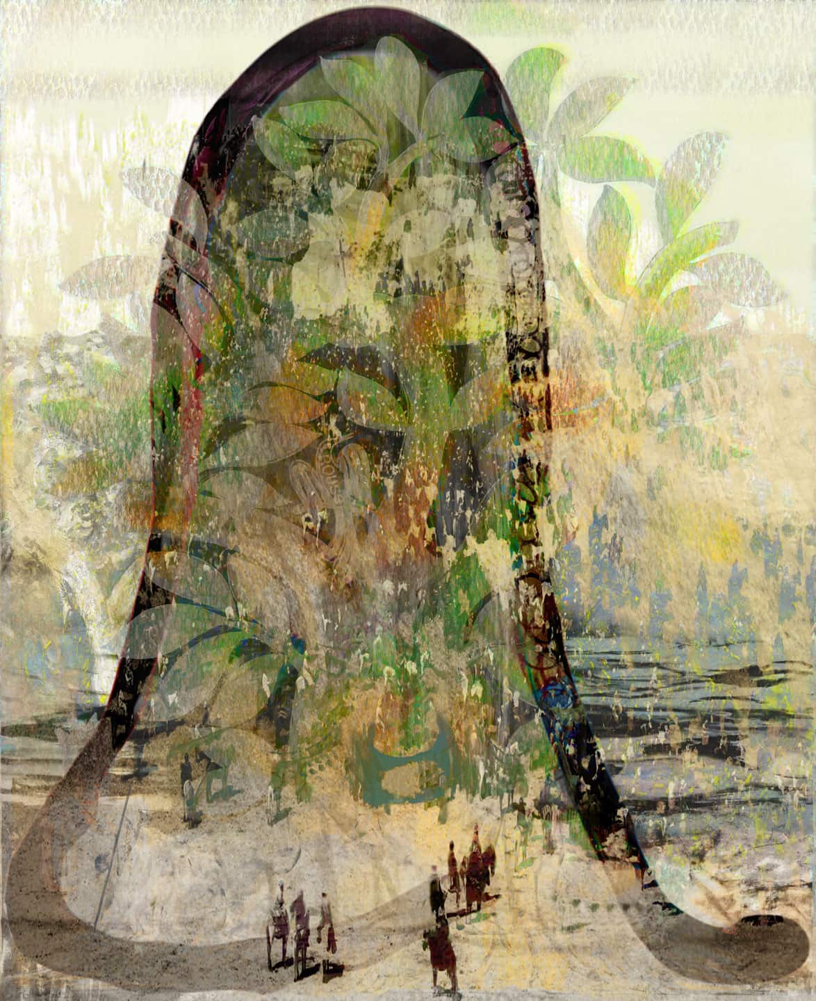 Alex Fischer, On, 2017, 9 &times; 7 inch giclee