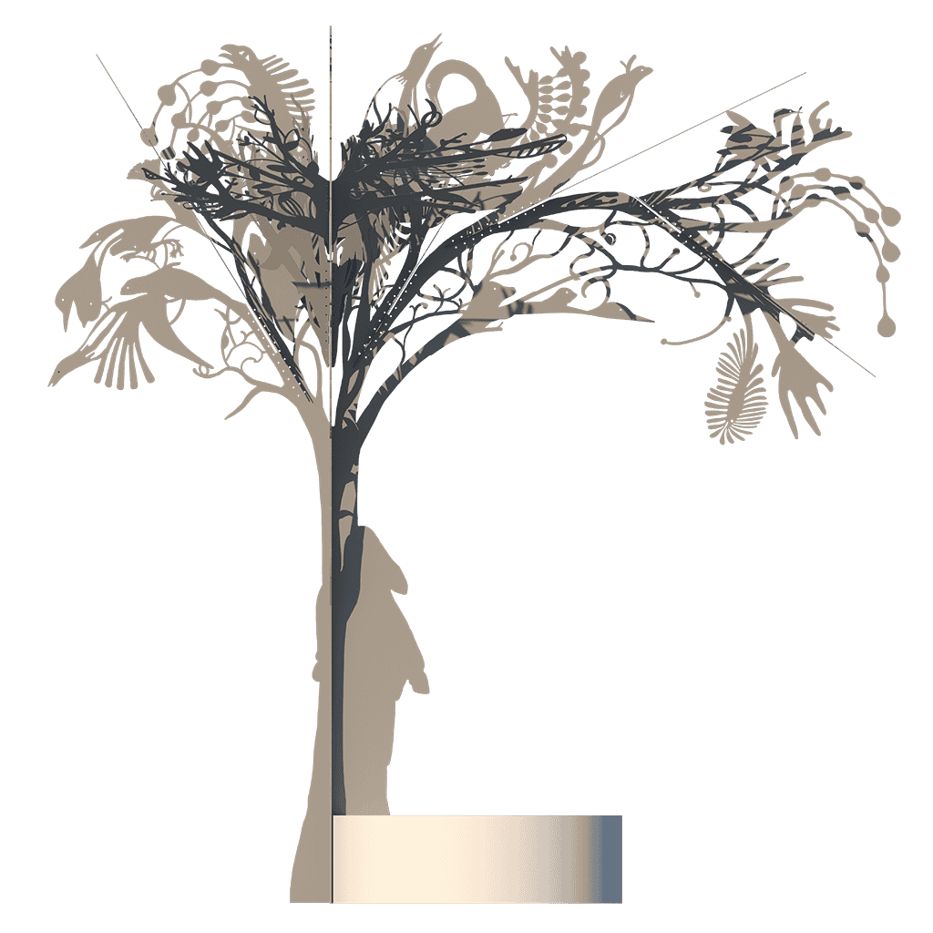 2020 Alex Fischer Story-Tree 3d blue-profile 2020 Alex Fischer Story-Tree 3d blue-profile