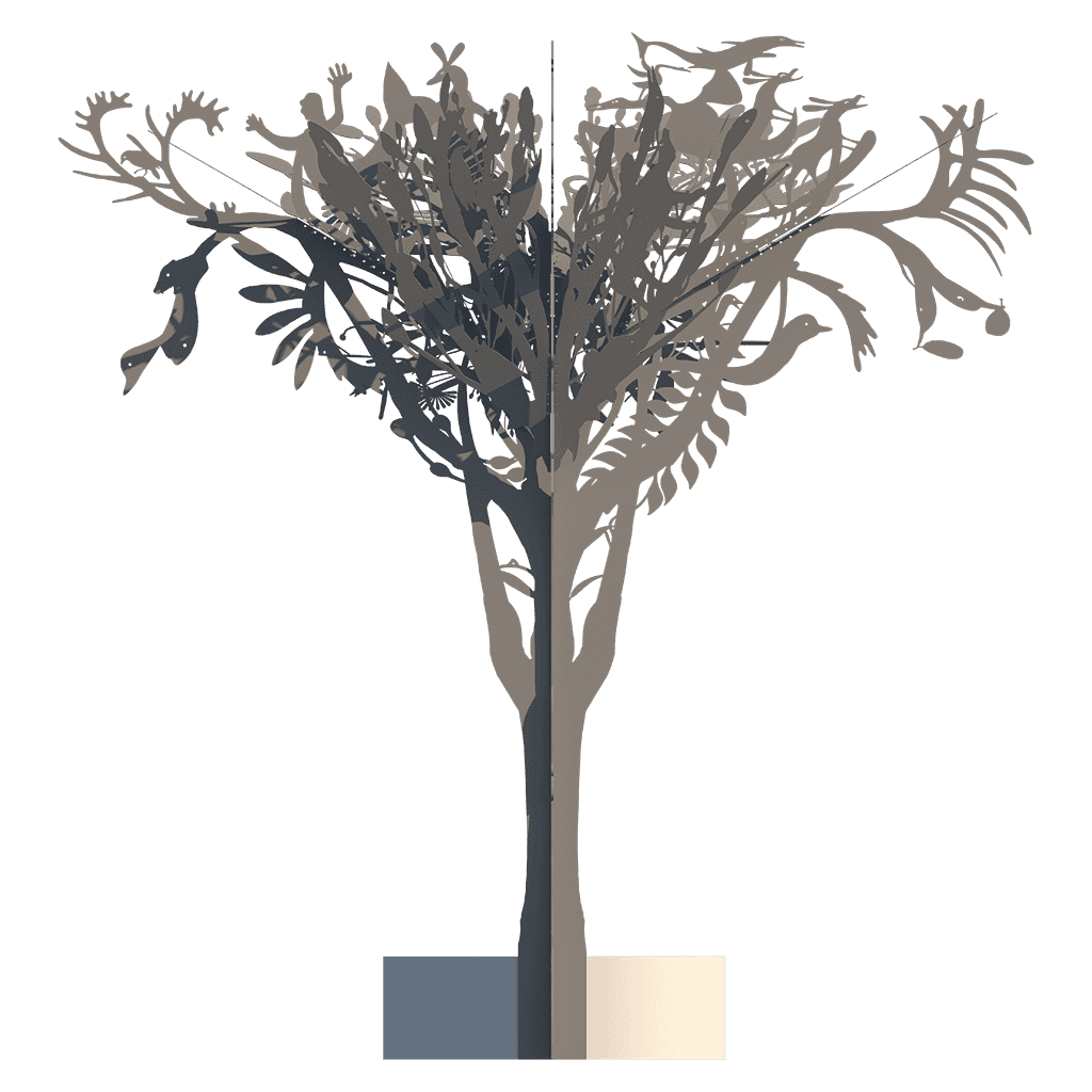 2020 Alex Fischer Story-Tree 3d orange-profile 2020 Alex Fischer Story-Tree 3d orange-profile