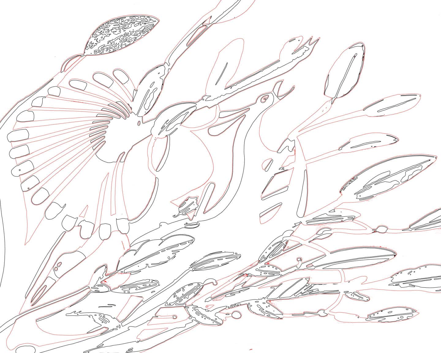 Story Tree, 2020, drawing Story Tree, 2020, drawing