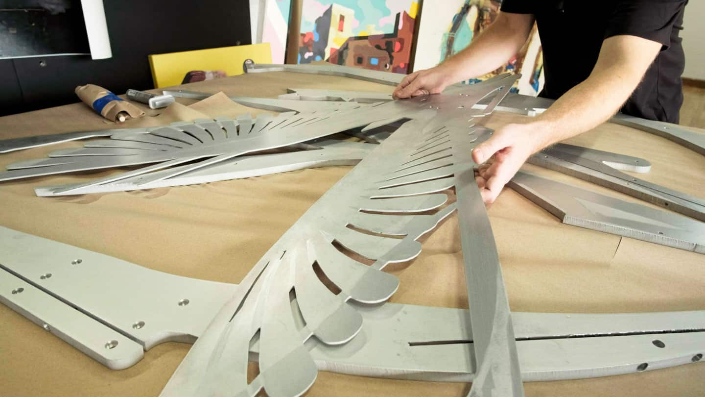 Story Tree, 2020, work in progress (Alex Fischer) Story Tree, 2020, work in progress (Alex Fischer)