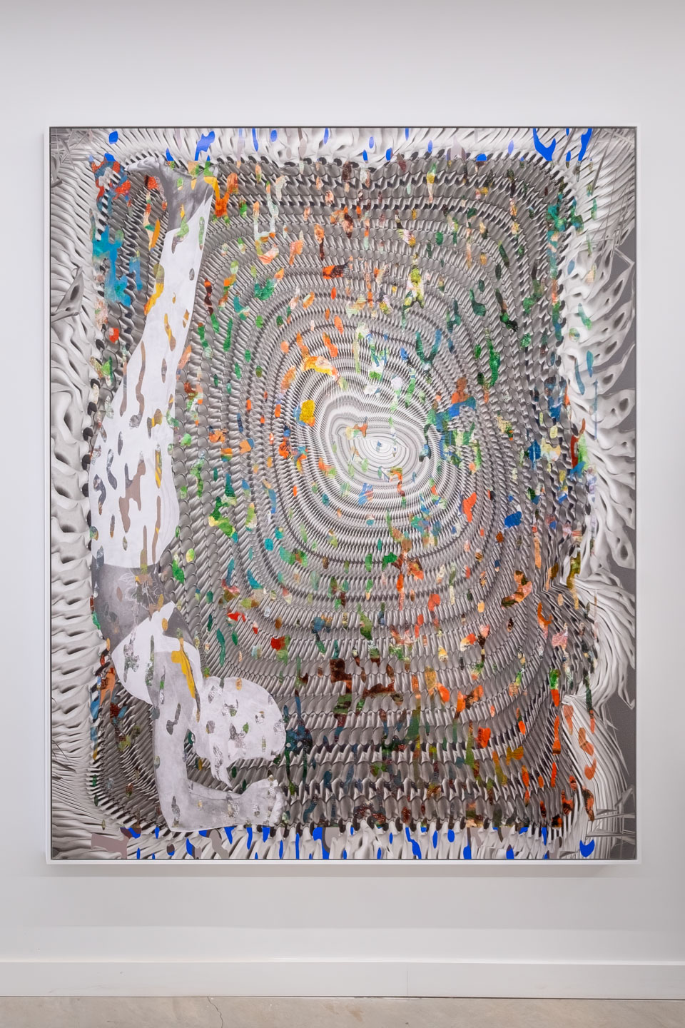 Alex Fischer, untitled, 2022-191219, 72⅞ × 58⅜ inch print on Slickrock Metallic Pearl