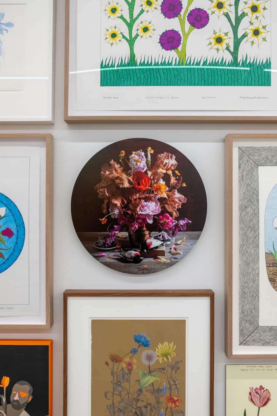 Kristin Sjaarda, Circle Study #8, 406×406mm / 16×16in giclée on dibond