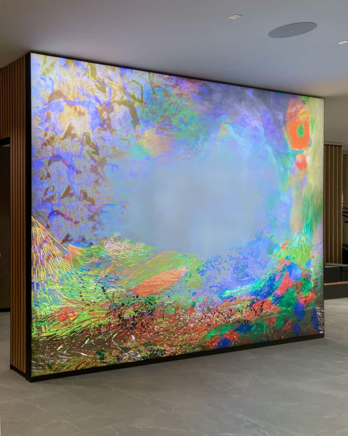 Alex Fischer, Portal, 2023, 126&times;151&frac12; in lightjet lightbox